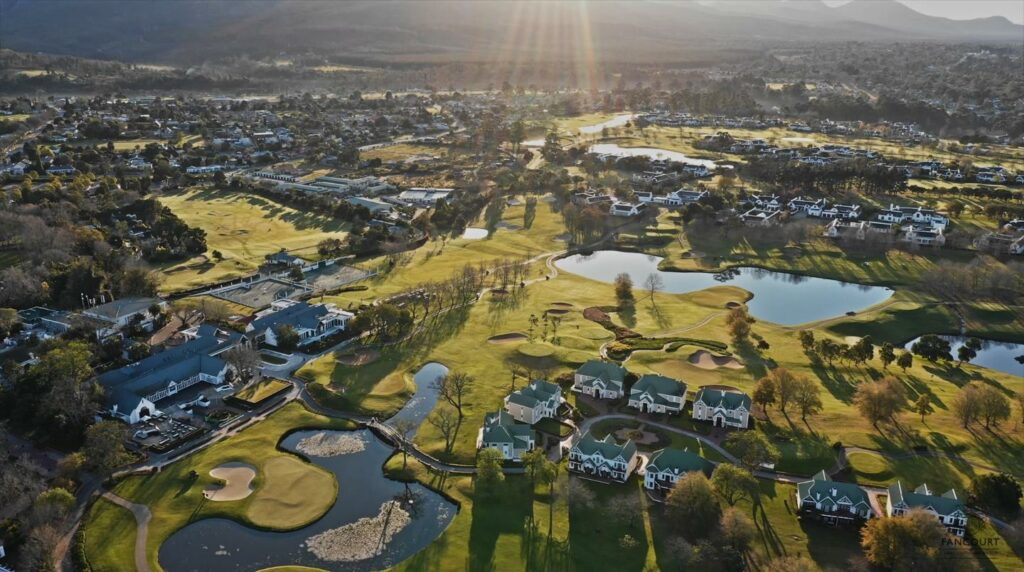 Aerial Shot of Fancourt Estate
